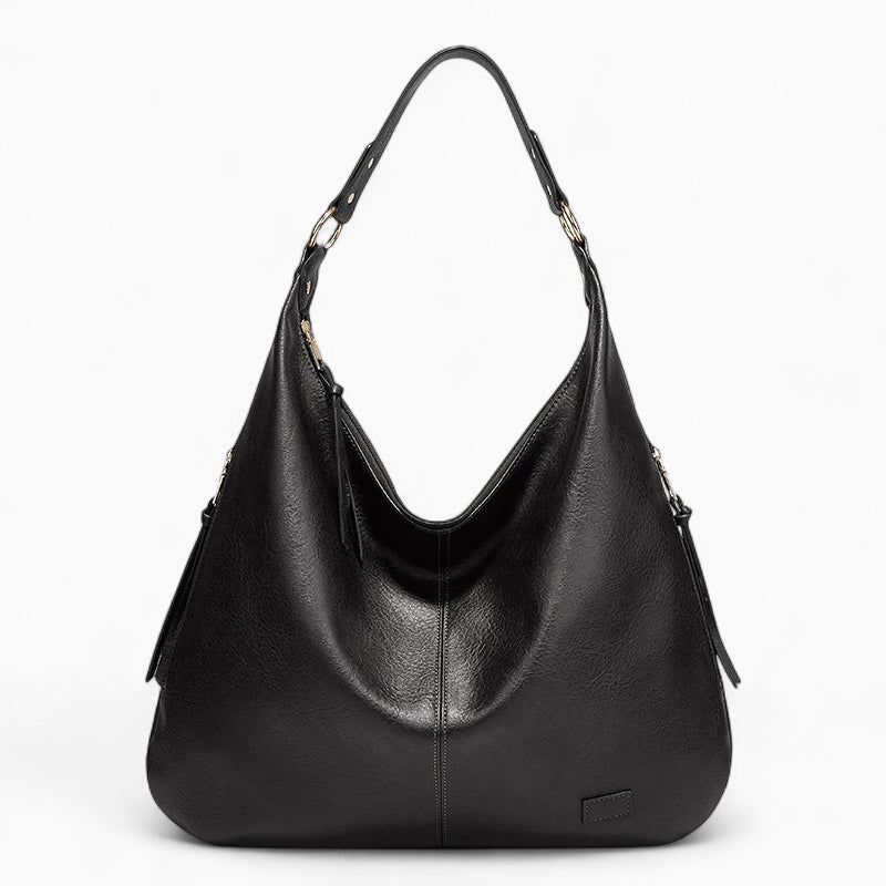 grand sac à main hobo cuir noir