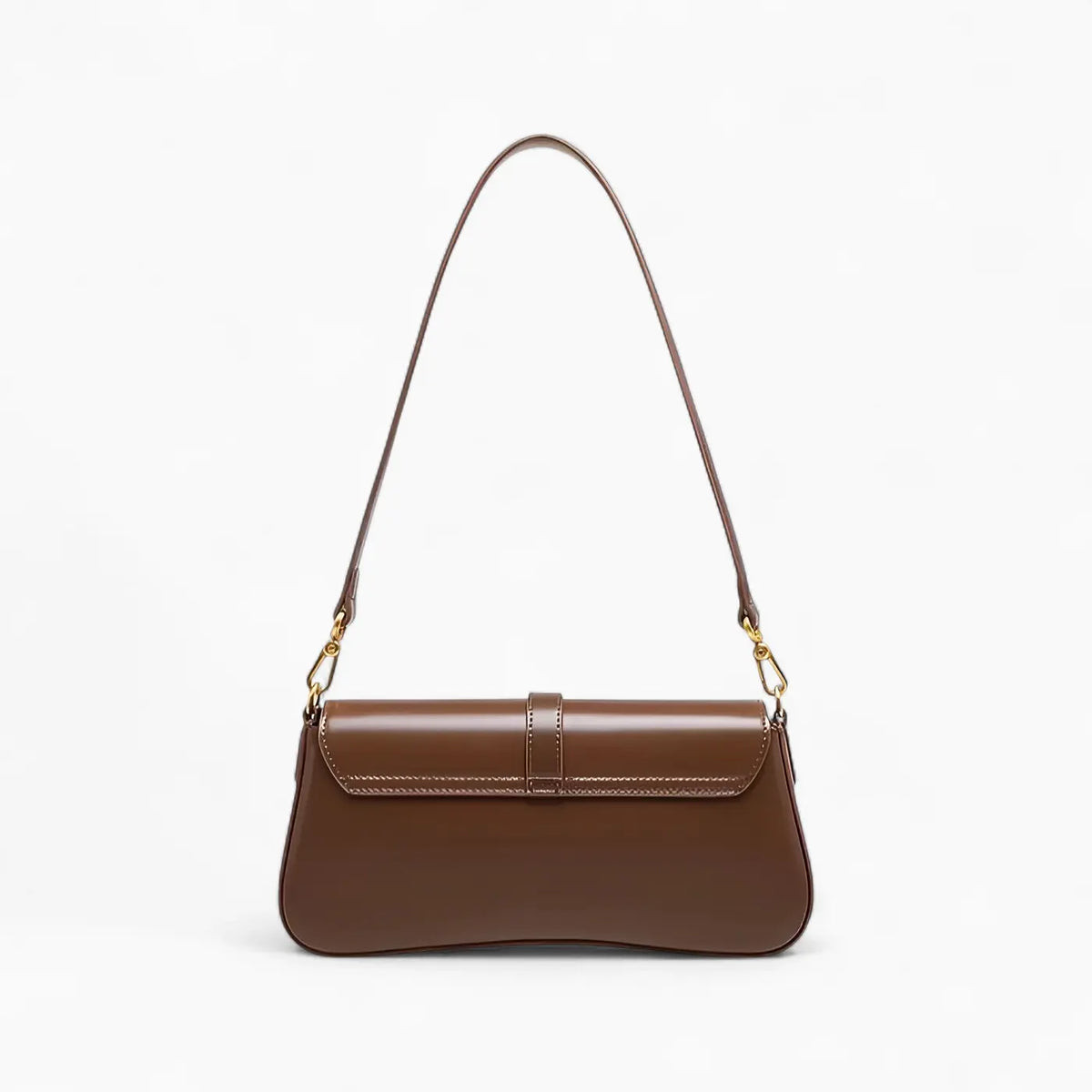 petit sac bandoulière en cuir marron