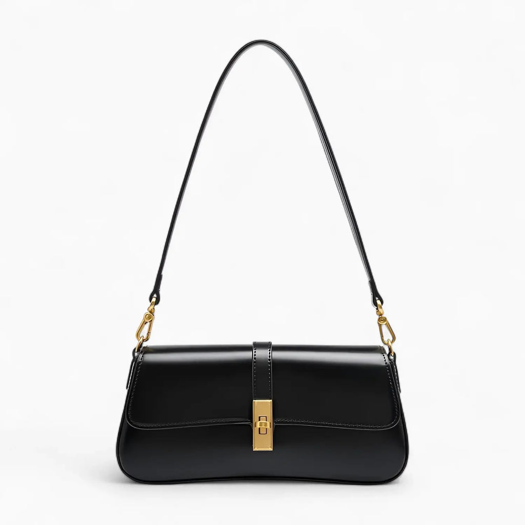 petit sac bandoulière en cuir noir